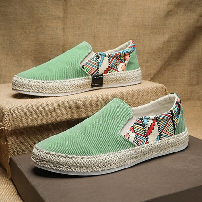 Marcus Tribal Slip-ons
