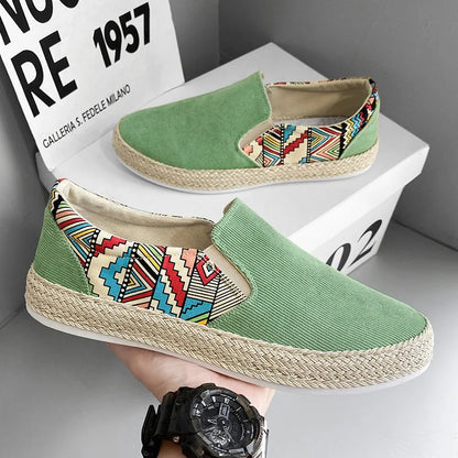 Marcus Tribal Slip-ons