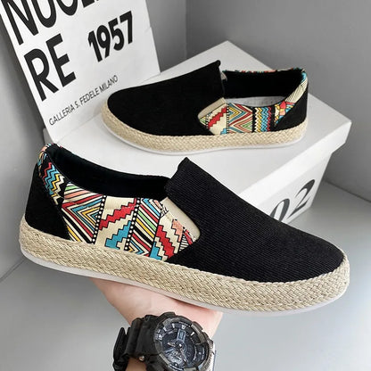 Marcus Tribal Slip-ons