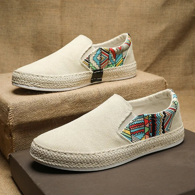 Marcus Tribal Slip-ons