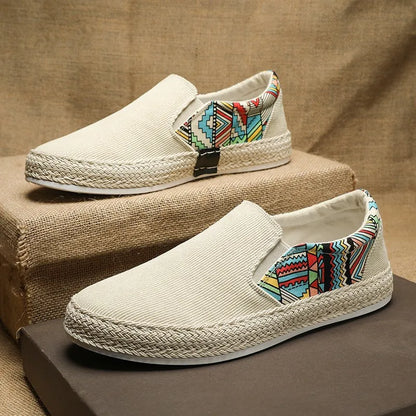 Marcus Tribal Slip-ons
