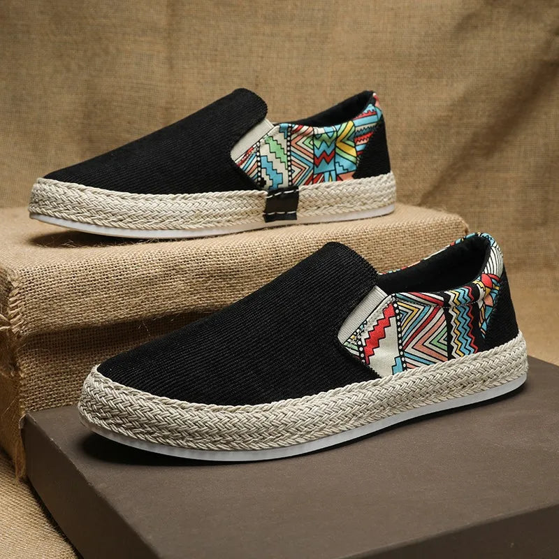 Marcus Tribal Slip-ons