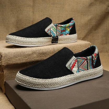 Marcus Tribal Slip-ons