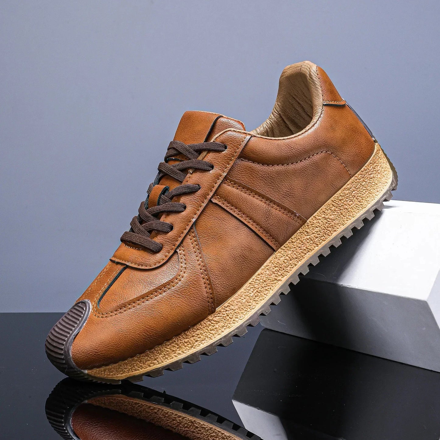 Mark Richards Leather Sneakers