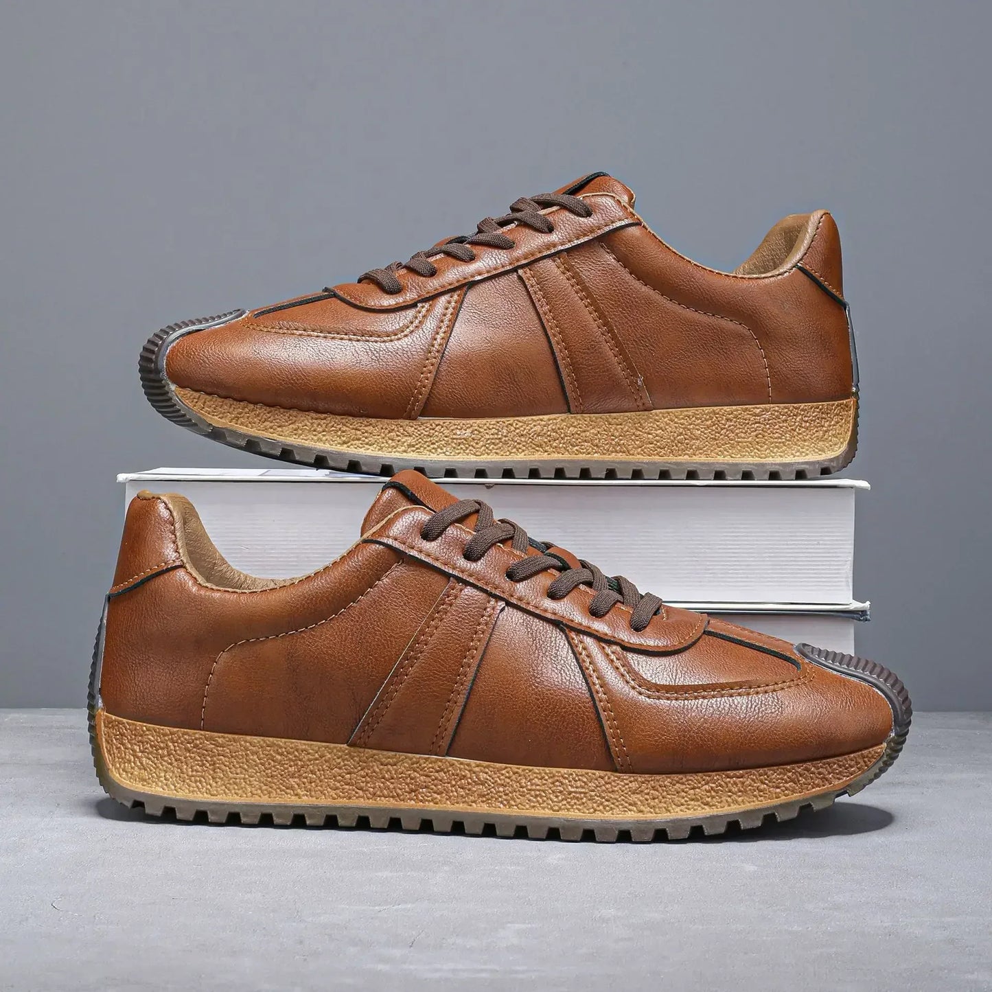 Mark Richards Leather Sneakers