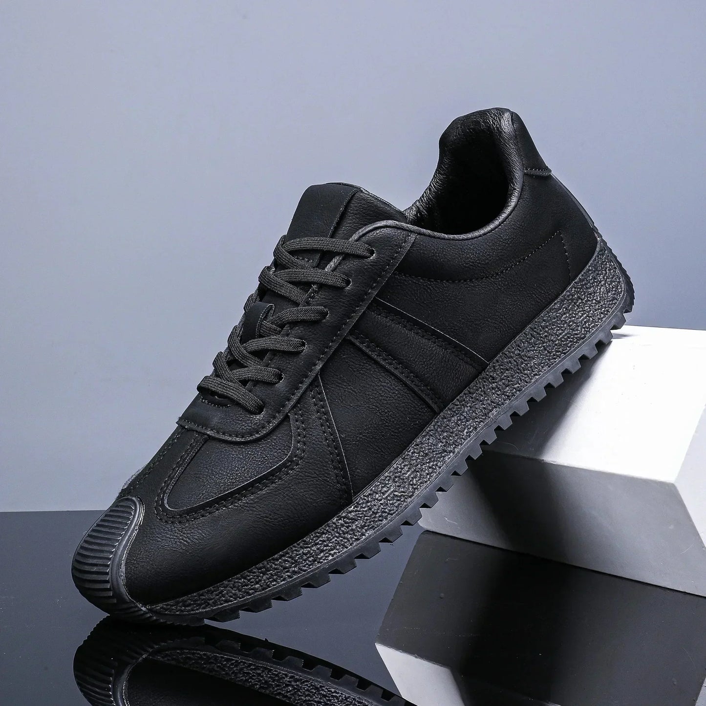 Mark Richards Leather Sneakers