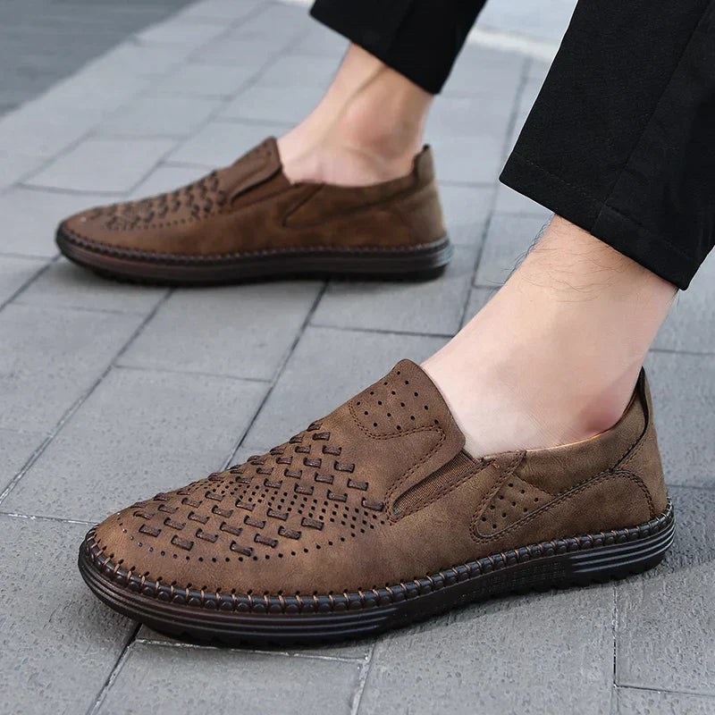Miles Leather Loafers