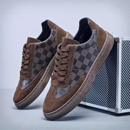 Milton Checkered Sneakers