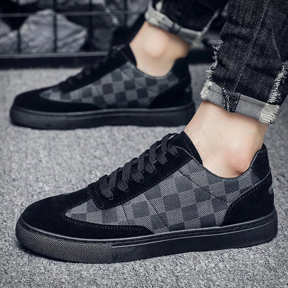 Milton Checkered Sneakers