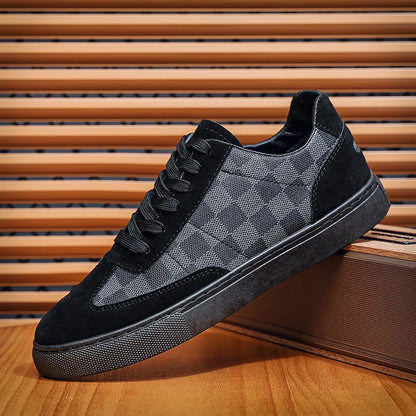 Milton Checkered Sneakers