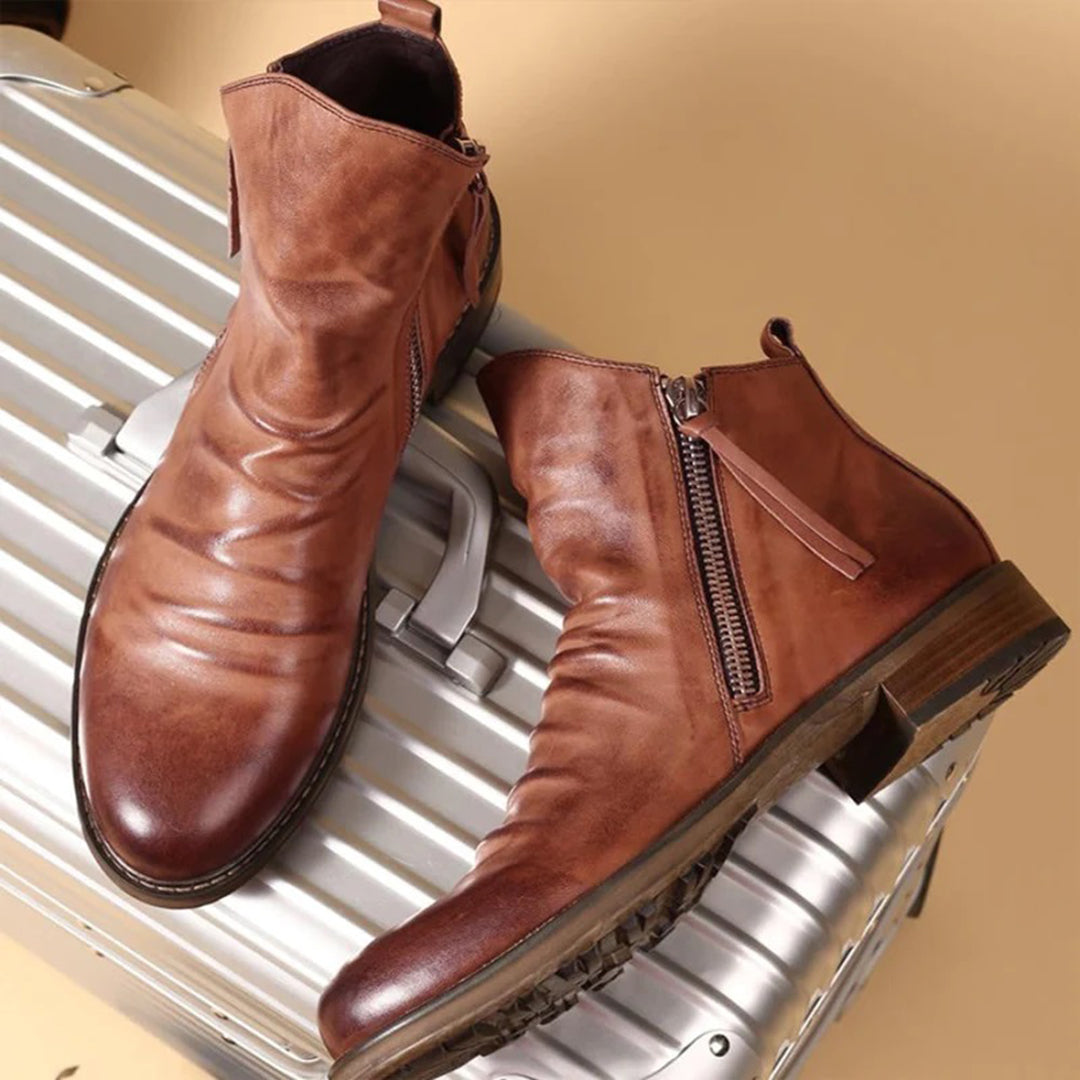 Morgan Richards Zipper Boots