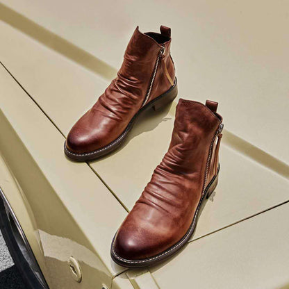 Morgan Richards Zipper Boots