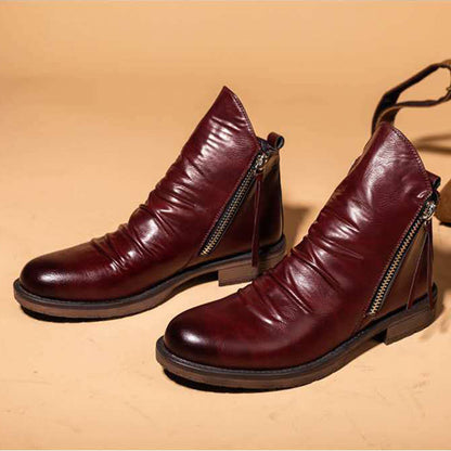 Morgan Richards Zipper Boots