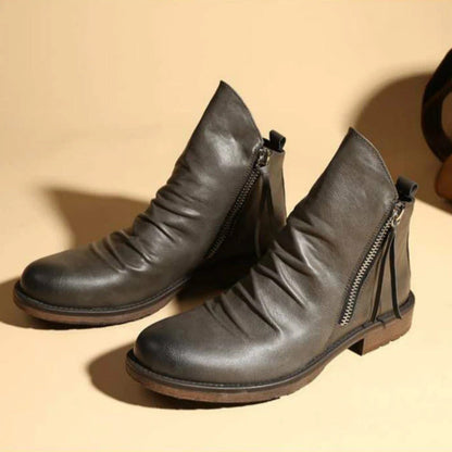 Morgan Richards Zipper Boots