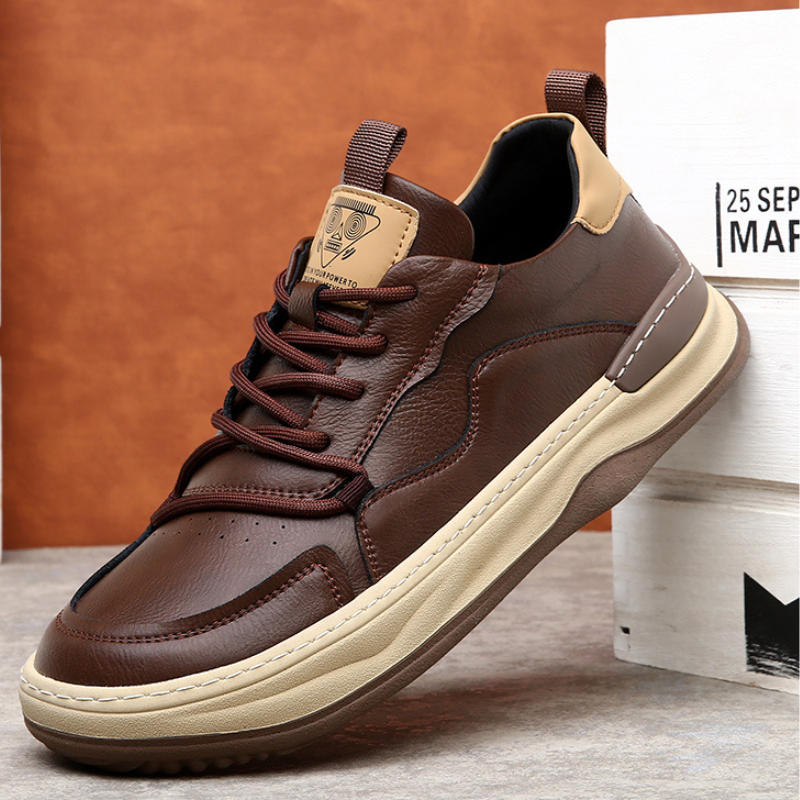 Nicolo Milano Leather Sneakers