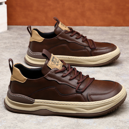 Nicolo Milano Leather Sneakers