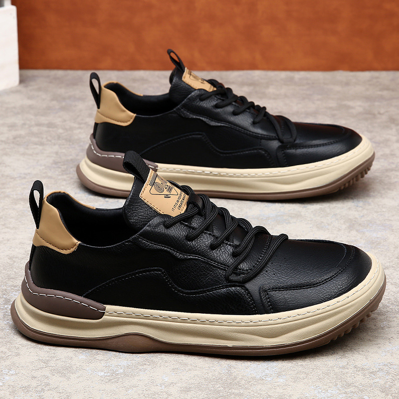 Nicolo Milano Leather Sneakers