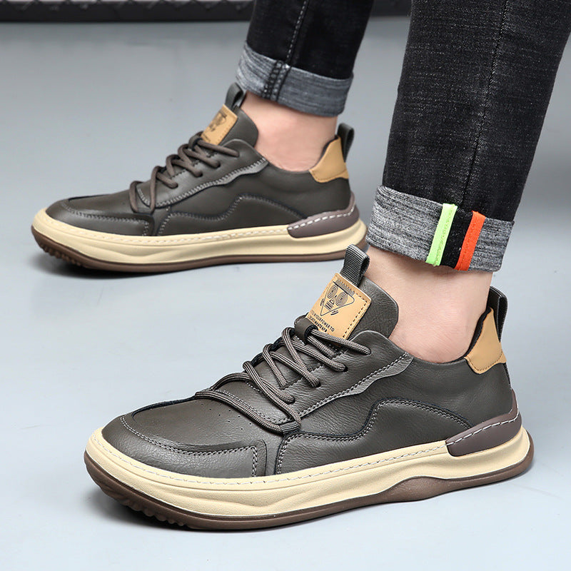 Nicolo Milano Leather Sneakers