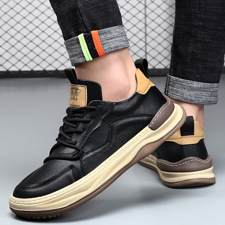 Nicolo Milano Leather Sneakers