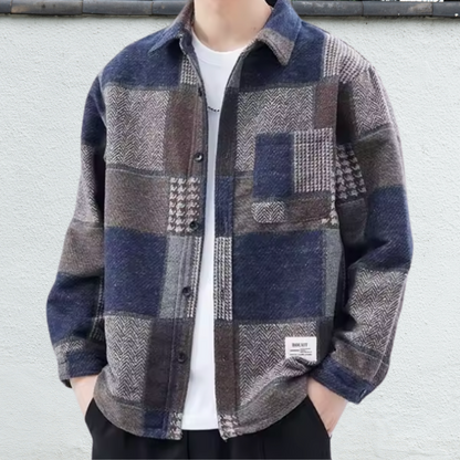 Patchwork Flannel Shacket