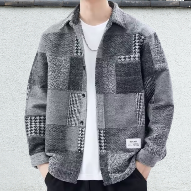 Patchwork Flannel Shacket