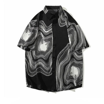 Perri Monochrome Ripple Shirt