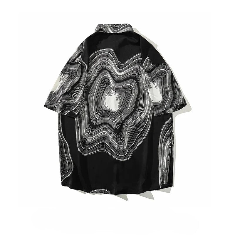 Perri Monochrome Ripple Shirt