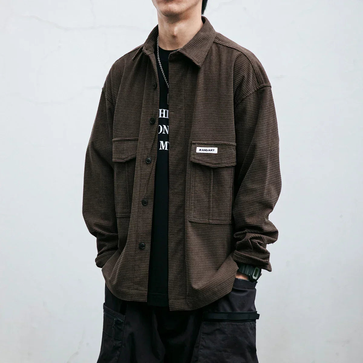 Pierre Waffle Knit Shirt