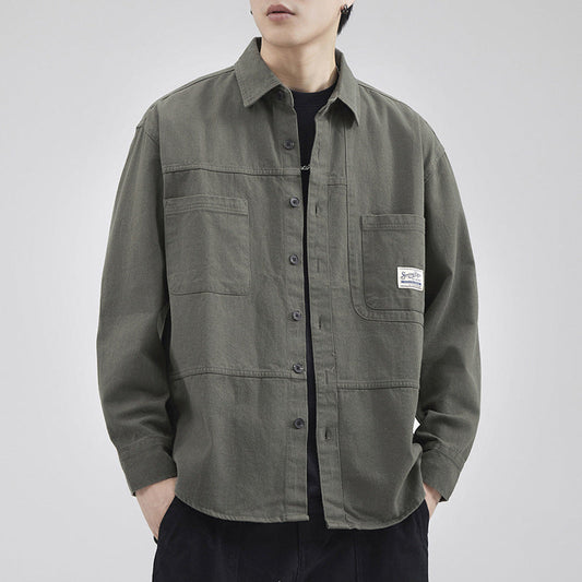 Richards Long Sleeve Cargo Shirt