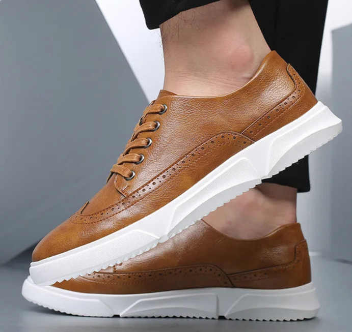 Sanders Leather Sneakers