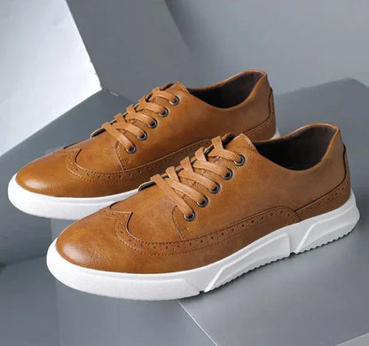 Sanders Leather Sneakers