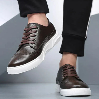 Sanders Leather Sneakers