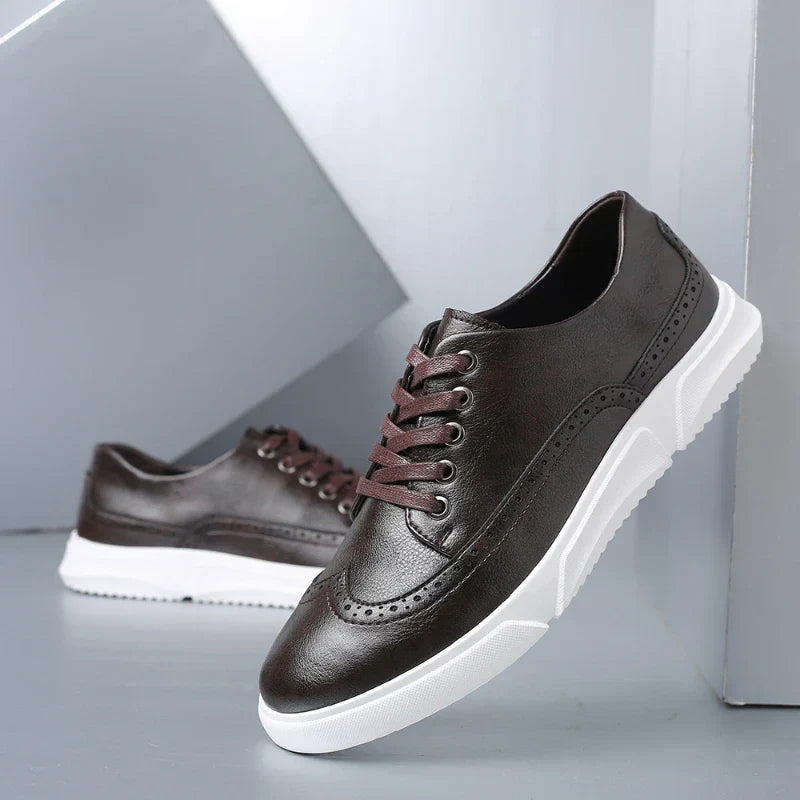 Sanders Leather Sneakers