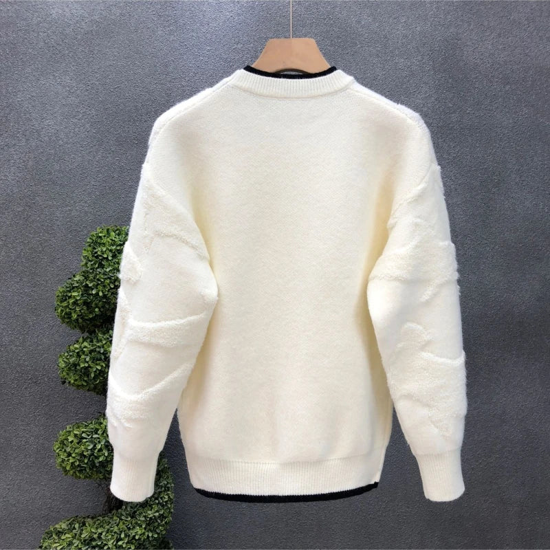 Sanders Shark Textured Sweater
