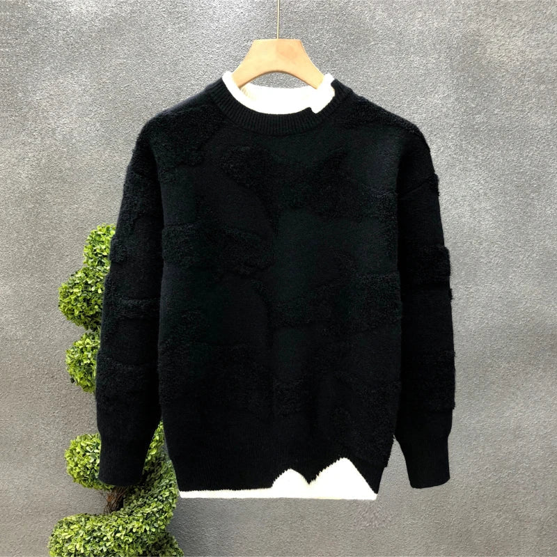 Sanders Shark Textured Sweater