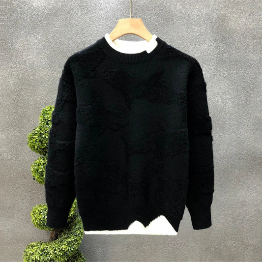 Sanders Shark Textured Sweater