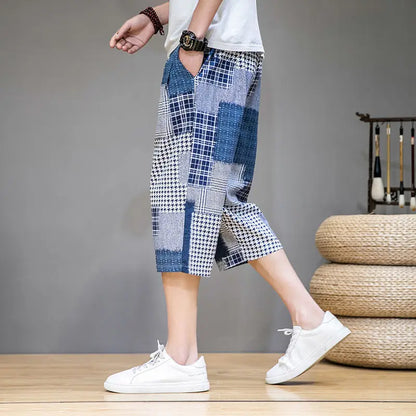 Sean Patchwork Shorts