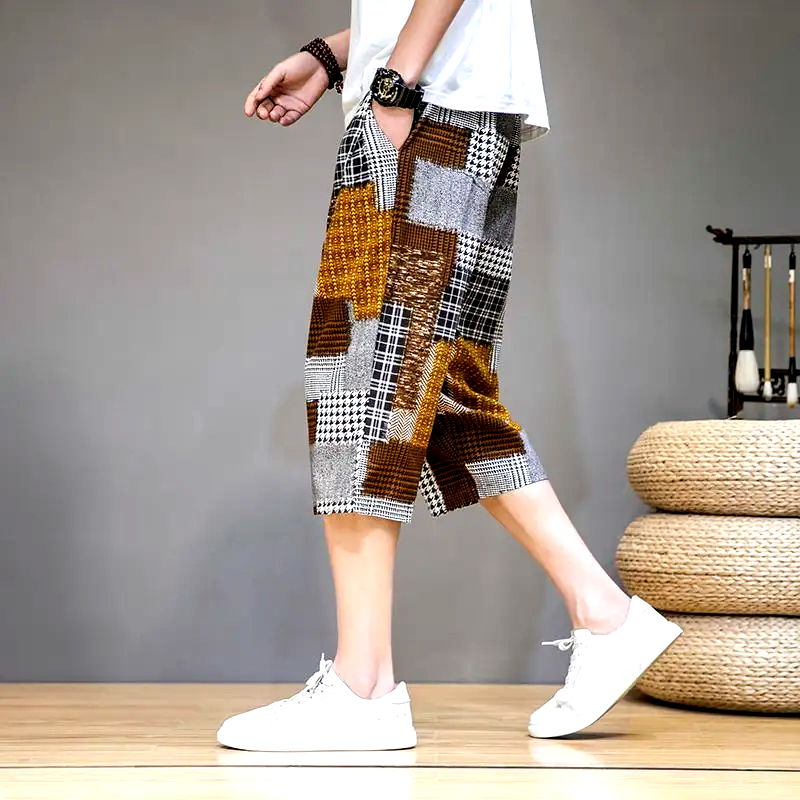 Sean Patchwork Shorts