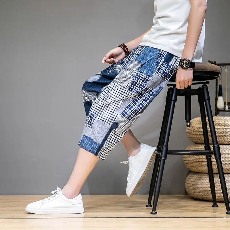 Sean Patchwork Shorts