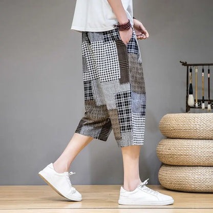 Sean Patchwork Shorts