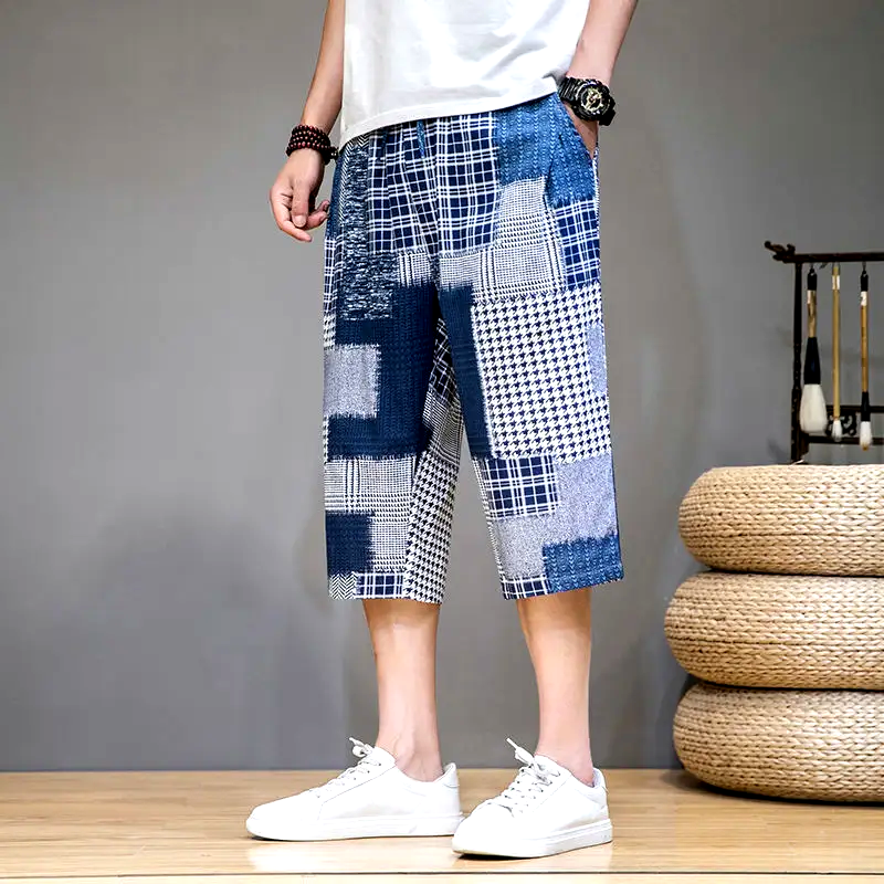 Sean Patchwork Shorts