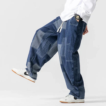 Shaped Denim Pants