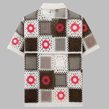 Sicily Floral Knit Shirt