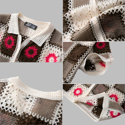 Sicily Floral Knit Shirt