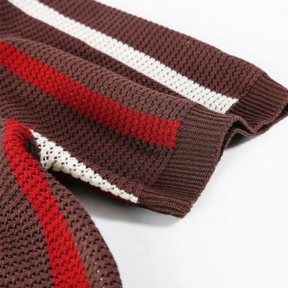 Thomas Open Knit Polo