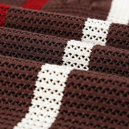 Thomas Open Knit Polo