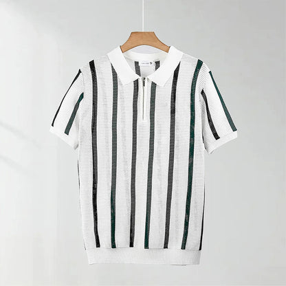 Thomas Open Knit Polo