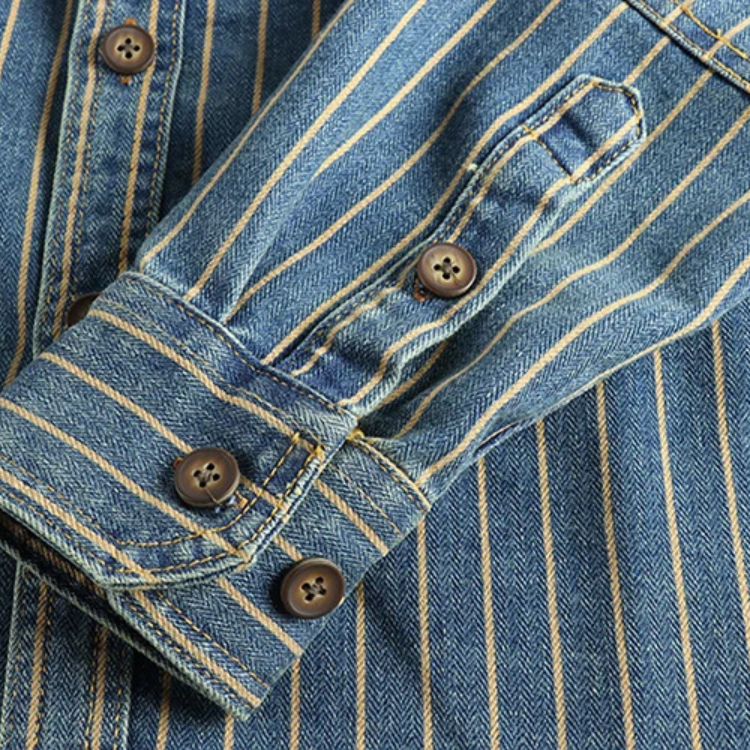 Vintage Denim Utility Shirt