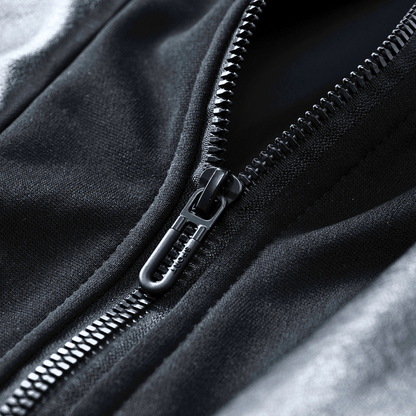 Weston Leather Hooded Bomber