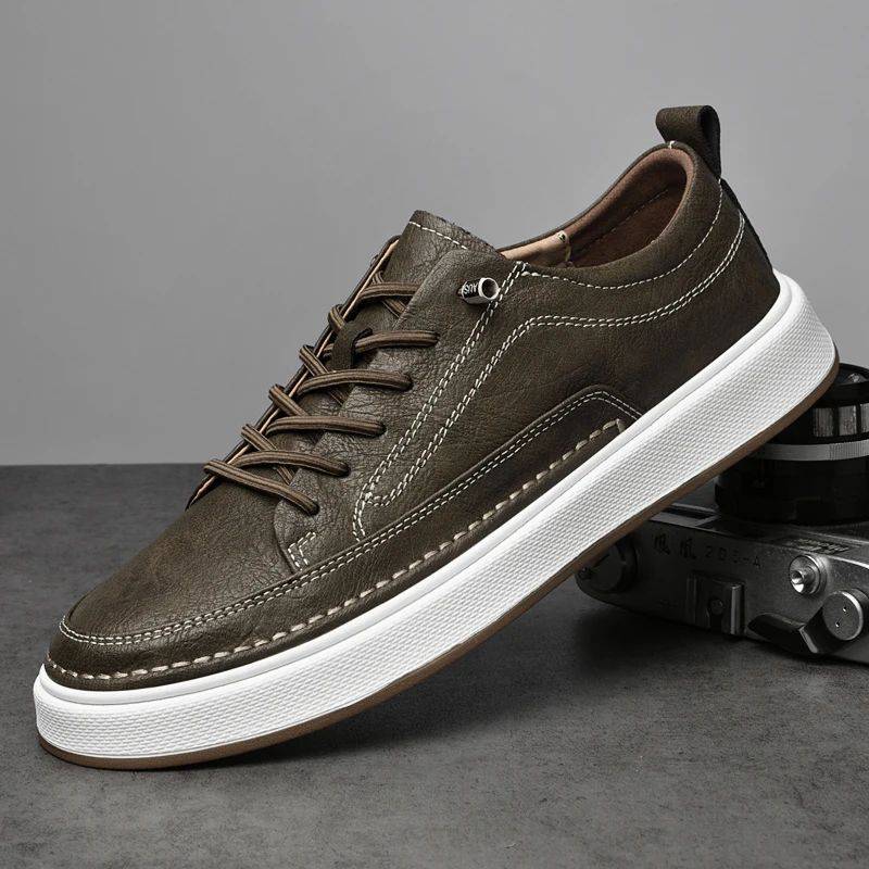 York Miller Leather Sneakers